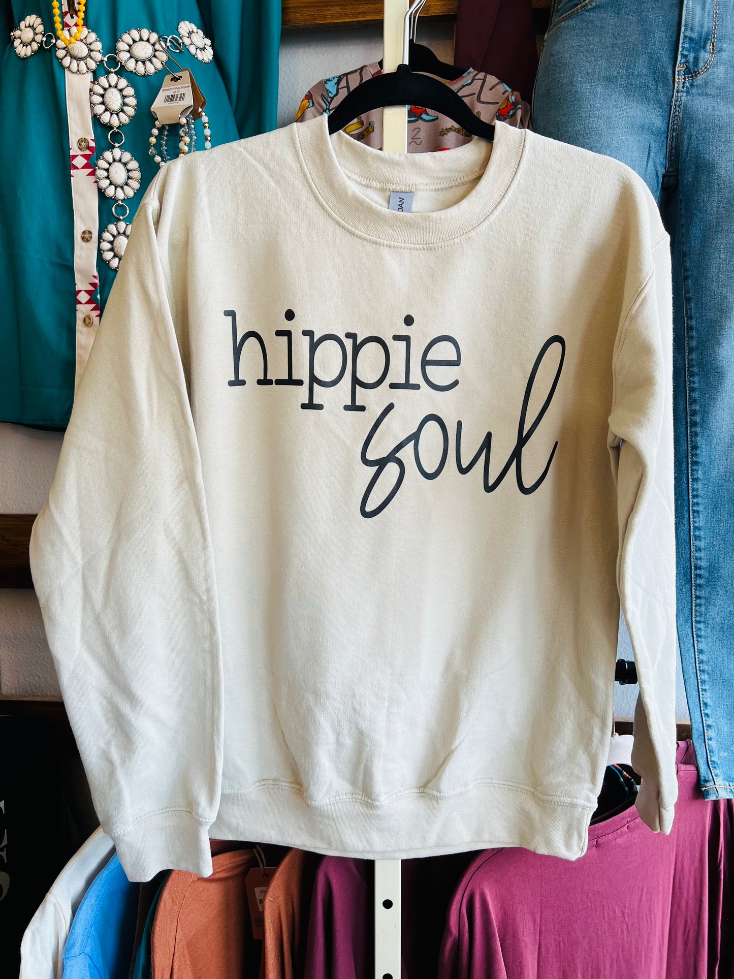 Hippie Soul Fleece Sweatshirt