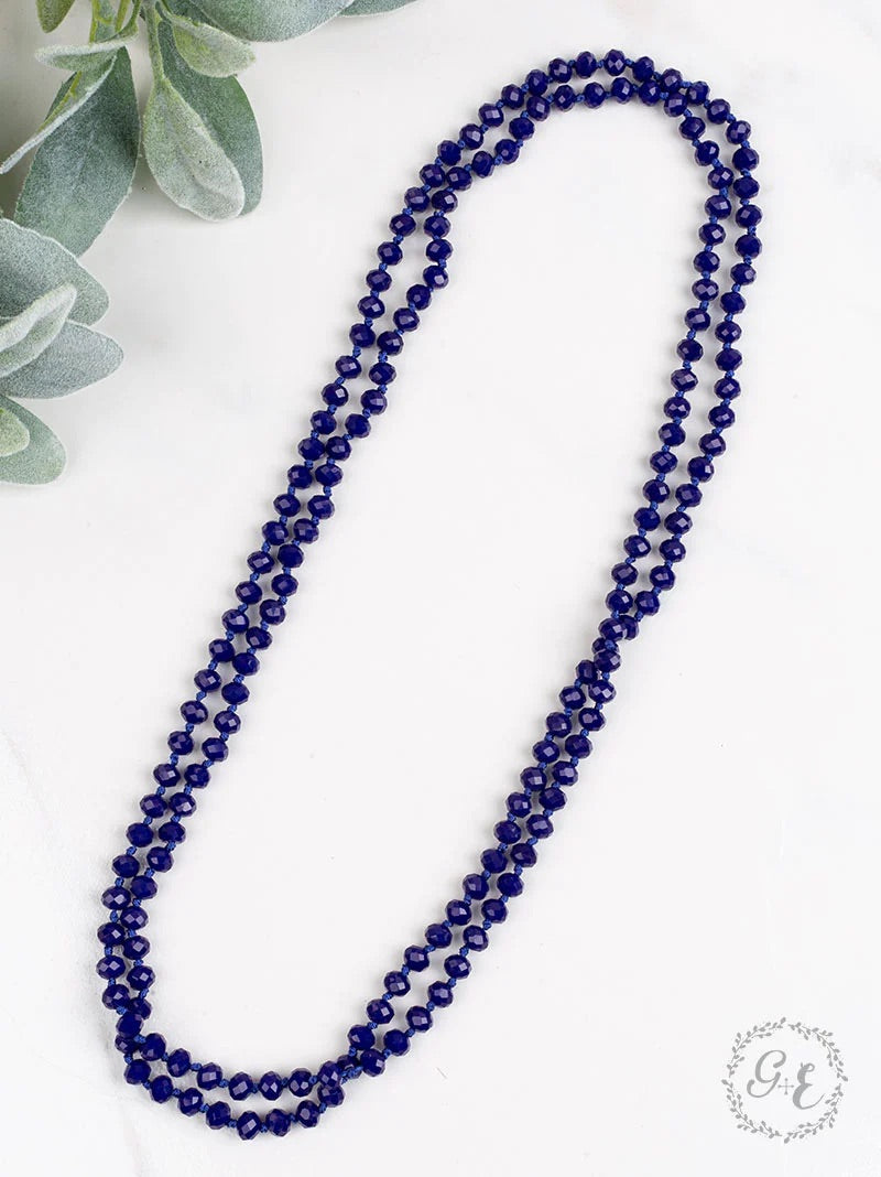 60" Beaded Necklace