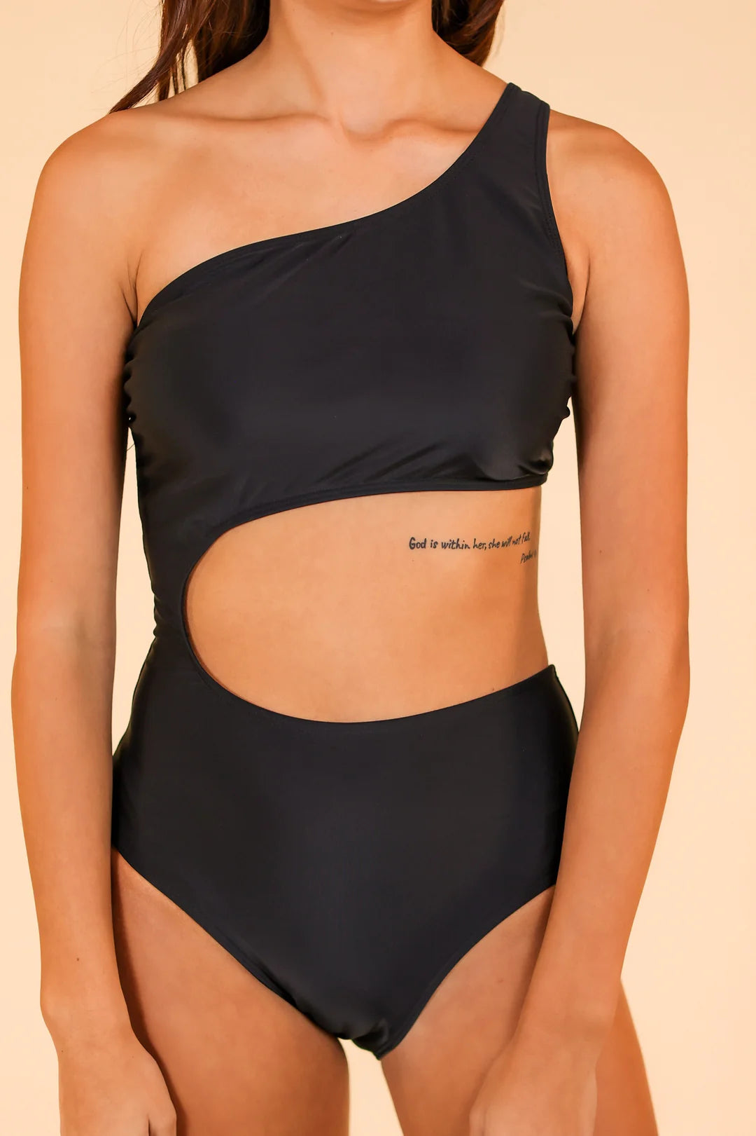 The Camilla One-Piece Swimsuit {BLACK}